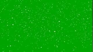 Greenscreen REALISTIC SNOWFALL