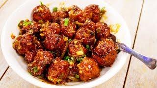 Cabbage Manchurian Recipe | Restaurant Style Veg Manchuria - Indo Chinese CookingShooking