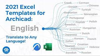 Archicad Excel Estimate Templates in ANY Language!