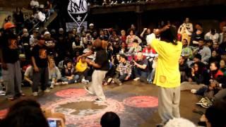 Niki and Martha vs Lil O and Tyger B @ 2011 Juste Debout NYC Hip Hip Finals