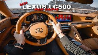 2024 Lexus LC500 (Facelift) Bespoke Performance Top - POV Test Drive & Sound