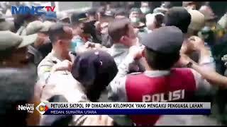 Kericuhan Warnai Penertiban Aset Pemko di Bangunan Eks Perisai Plaza, Medan #LintasiNewsPagi 03/04