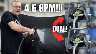 Active 2.3 DUAL Pressure Washer setup! 4.6 GPM! | Active 2.3 & AR630 Dual?