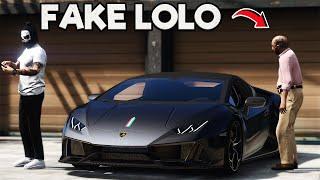 Stealing a Lamborgini as a Fake Lolo sa GTA 5.. (TAGALOG)