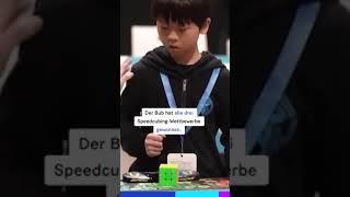 Wunderkind Yiheng (9) pulverisiert den Weltrekord im Speedclubing