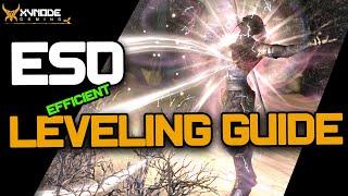 How to level up from 1-50 in The Elder Scrolls Online EFFICIENTLY! | NO POWER LEVELING!