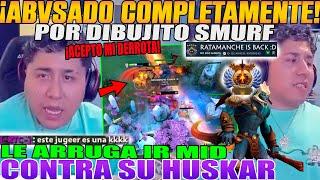 LE TOCA DIBUJITO SMURF ENCONTRA! MACARIUS ARRUGA IR MID YA SABIA LA KCHADA, TEAM LO FLAMEA DOTA 2