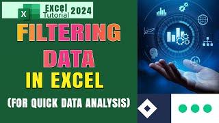 How to Filter Data in Excel | Quick Data Analysis Tips | 2024