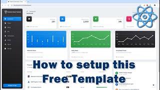How to Setup Free Beautiful Material UI Template for React