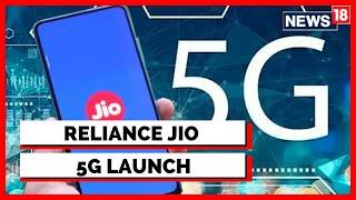 Reliance Jio Chairman Akash Ambani Launches Jio 5G Services in Rajasthan's Nathdwara | English News