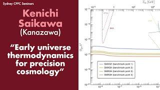 Kenichi Saikawa (Kanazawa U.): Early universe thermodynamics for precision cosmology