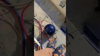 Air condition outdoor leakage problem