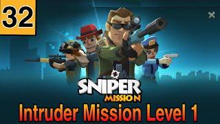 Sniper Mission  Events  Intruder mission level 1 | Sniper mission gameplay | Invincible Sigog