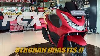 Honda PCX 160 abs 2021 majestic matte red - spesifikasi & fitur