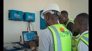 10KWp solar system for office use at the Tanzania Fisheries Research Institute (TAFIRI).