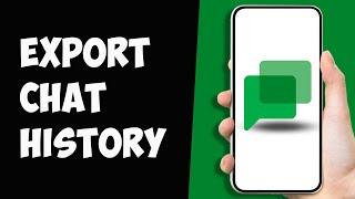 How to Export Chat History from Google Chat for Record Keeping