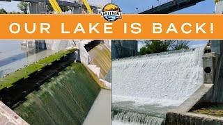 Texas Lakefront Community Rebuilds Their Own Dam! -Lake Dunlap