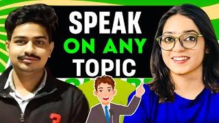 How To Speak On Any Topic In English || English Conversation Practice || #english