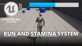 How to Make a Run and Stamina System in Unreal Engine 5
