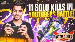 Full domination in youtubers battle | Pubg mobile lite - @insanelion6101