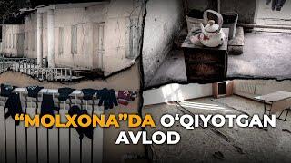 “MOLXONA”DA O'QIYOTGAN AVLOD