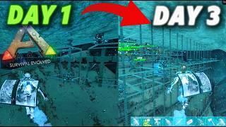 CLAIMING THIS INSANE BASE SPOT IN ARK SURVIVAL EVOLVED!