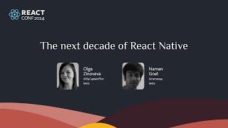 Cross Platform React | Olga Zinoveva & Naman Goel