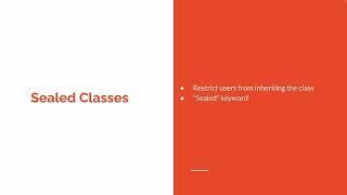 Sealed Class in C#