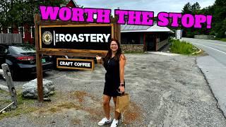 Visiting the Nomadic Movement's Coffee house! The Roastery in Stowe Vermont!( Morning Movement )