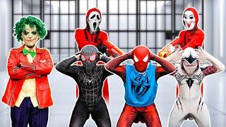 What If Many SPIDER-MAN  & JOKER in 1 HOUSE..? SPECIAL ACTION - 3 Spider-Man kidnapped by JOKER