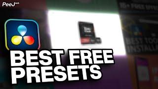 DaVinci Resolve | Best FREE Presets and Macros you should have