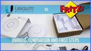 Ubiquiti Unifi UAP AC Pro vs. AVM Repeater - Review