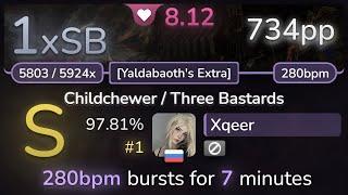 8.1⭐ Xqeer | Infant Annihilator - Childchewer / Three Bastards [Yaldabaoth's] 97.81% #1 | 734pp 1xSB