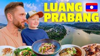 LAOS STREET FOOD to 5 STAR HOTEL DINING  Everything We Ate in Luang Prabang in 2025!