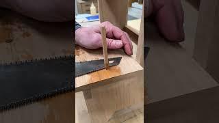 Ever Hammer a Square Peg into a Round Hole? #shorts  #woodworking #diy