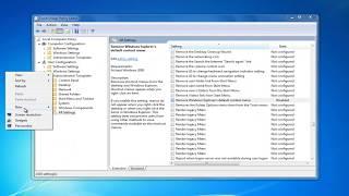 How To Enable or Disable Right Click in Windows 7