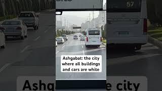 In Ashgabat, Turkmenistan, all is white  #travel #centralasia #countries