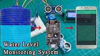 Water tank level monitoring system with Nodemcu and Blynk application - [ESP8266 Project]