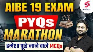 AIBE Exam Preparation 2024 | AIBE PYQs Marathon I AIBE 19 Open Book Mock Test | By Vishal Sir