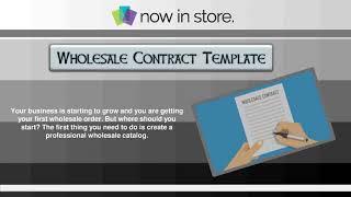 Wholesale Order Form Template   Now In Store