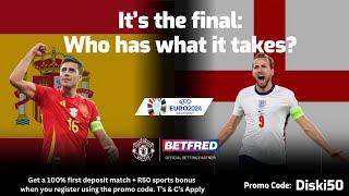 Spain vs England Analysis & Prediction | UEFA EURO Final