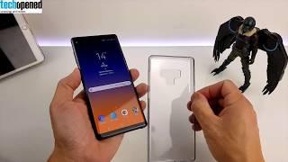 Note 9 Unboxing Ocean Blue