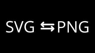 How to Convert SVG to PNG Images