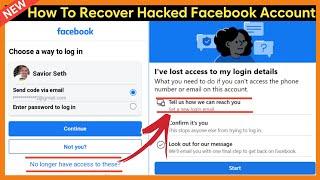 How to Recover Facebook Account WITHOUT Email and Phone Number 2022 l 100% LEGIT!