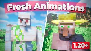  How to INSTALL Fresh Animations Minecraft 1.20+ & 1.20.2  x Bare Bones! Download/Get