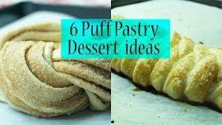 6 Puff Pastry Dessert ideas