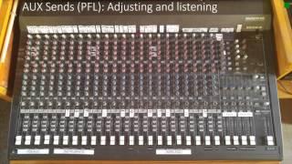 Sound Board Basics: Auxiliary Sends