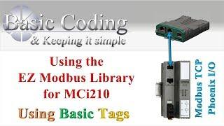 EZ Modbus TCP Using Tags / array with the MCI210 on a M700.