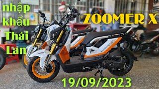 MỚI, xe tay ga ZOOMER X 110 nhập khẩu Thái Lan vừa về CH Mai Duyên ngày 19/09/2023. #zoomerx #zoomer