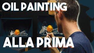 Oil Painting for Beginners/Intermediate - Painting ALLA PRIMA + Step by Step DEMONSTRATION